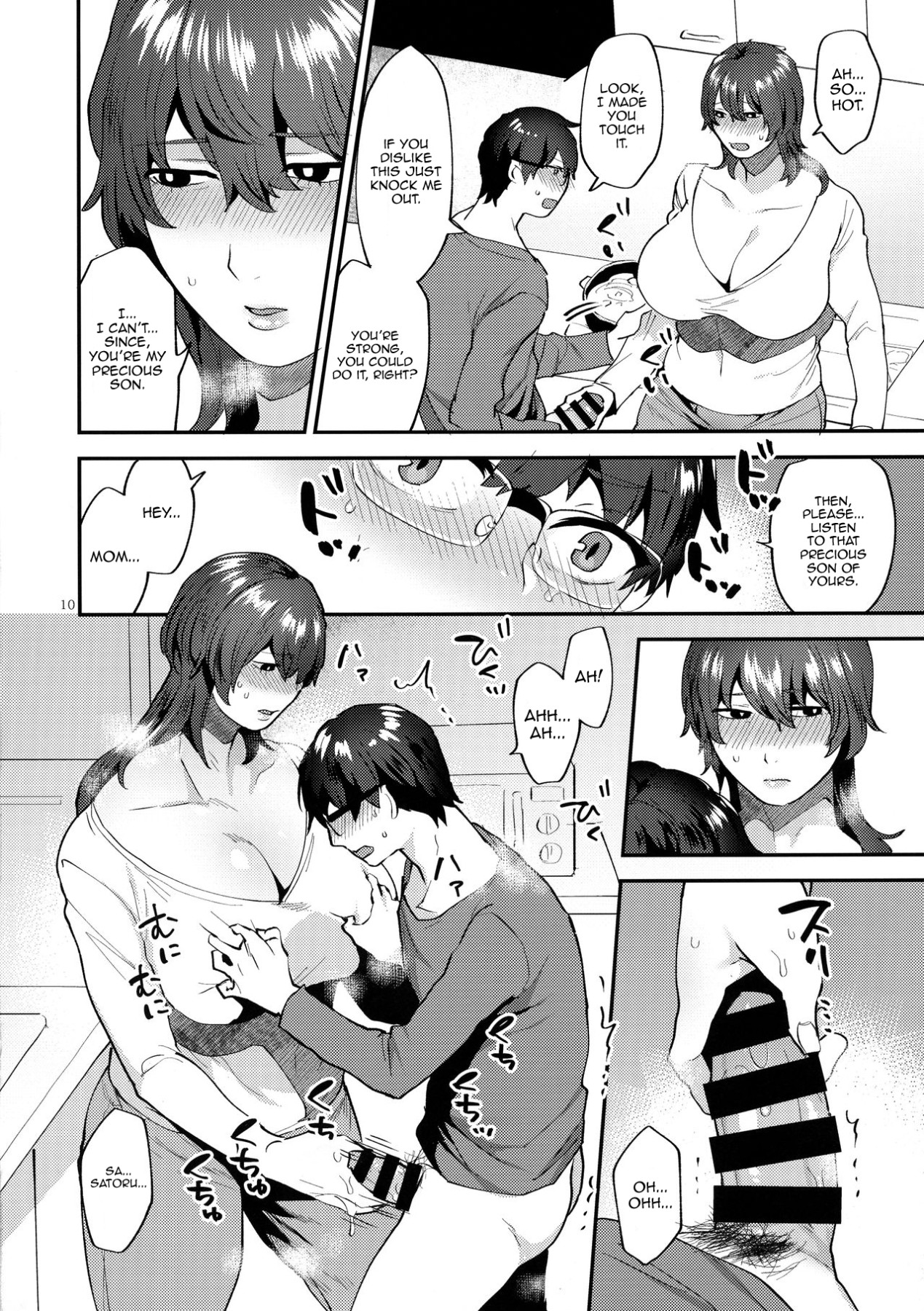 Hentai Manga Comic-My Step Mother Is Actually A Middle-Aged Shemale-Read-9